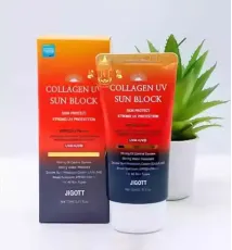 Jigott Collagen UV Sun Block Cream SPF50+/PA+++ (70ml)